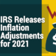 IRS Releases Inflation Adjustments for 2021