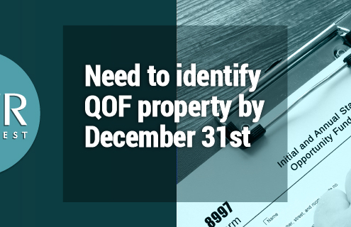 Need to identify QOF property by December 31st