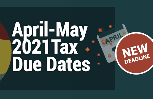 April-May 2021Tax Due Dates