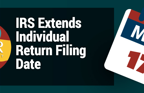 IRS Extends Individual Return Filing Date